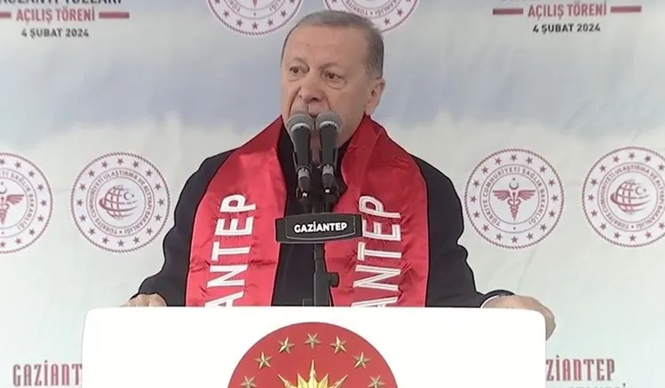 Cumhurbaşkanı Erdoğan Antep