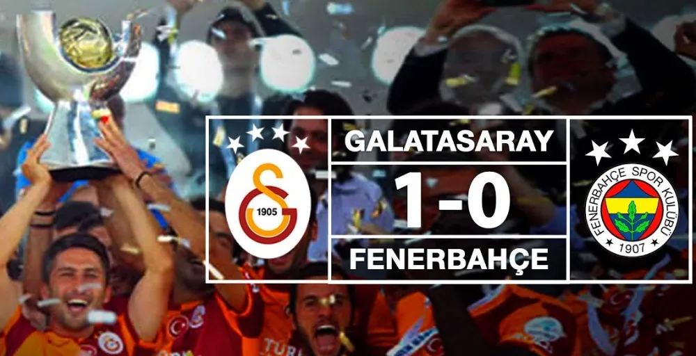 Galatasaray-Fenerbahçe: 1-0